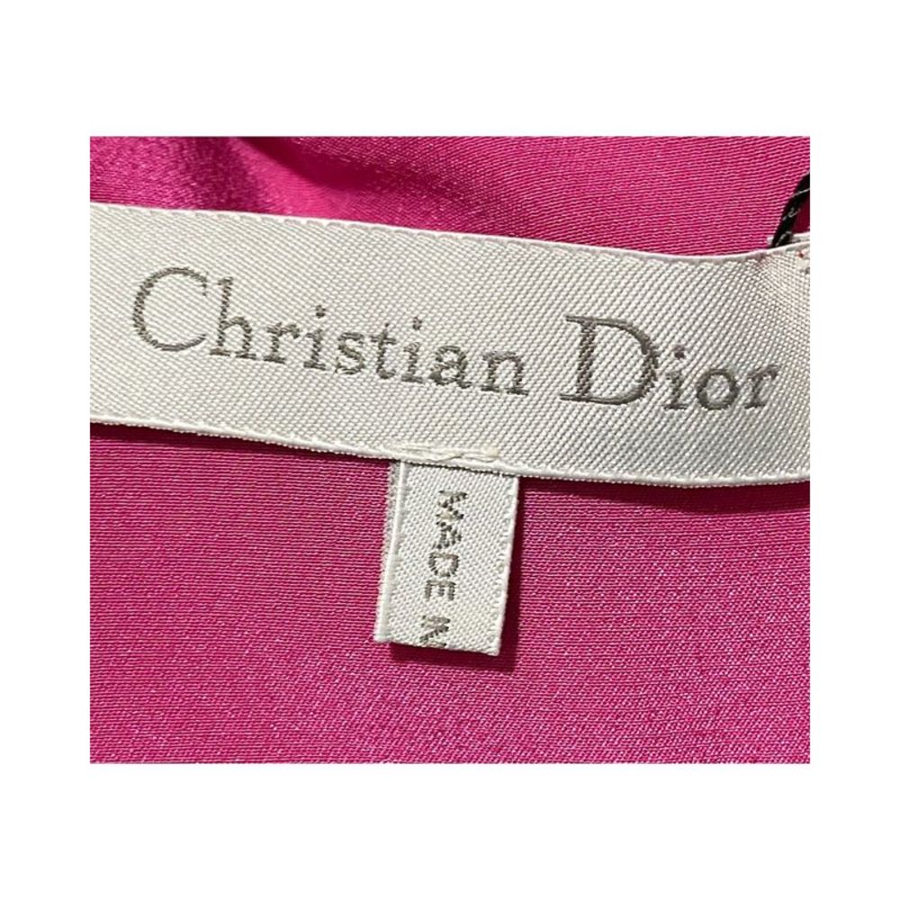 Pre Loved Dior Red Embellished Dress - Picture 4 of 5